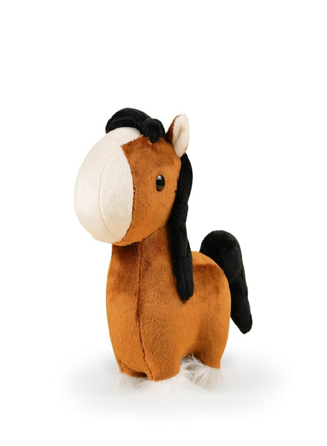 Bellzi Horse - 6.75" Cute Stuffed Animal Plush Toy - Soft & Adorable Horsi Plushie Gift - Perfect Present for All Ages - Mini Clydesdale - Image 1